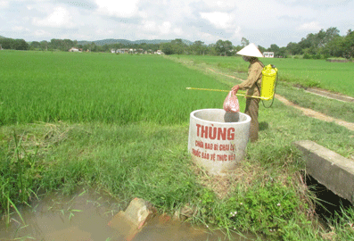 Quảng Ninh: Thu gom, xử lý bao gói thuốc bảo vệ thực vật