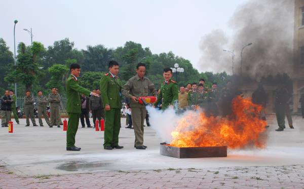 CAQ Dương Kinh: Thực hiện hiệu quả 8 TPD an toàn PCCC