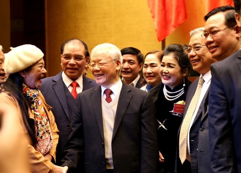 Tổng Bí thư Nguyễn Phú Trọng phát biểu tại Hội nghị Văn hóa toàn quốc