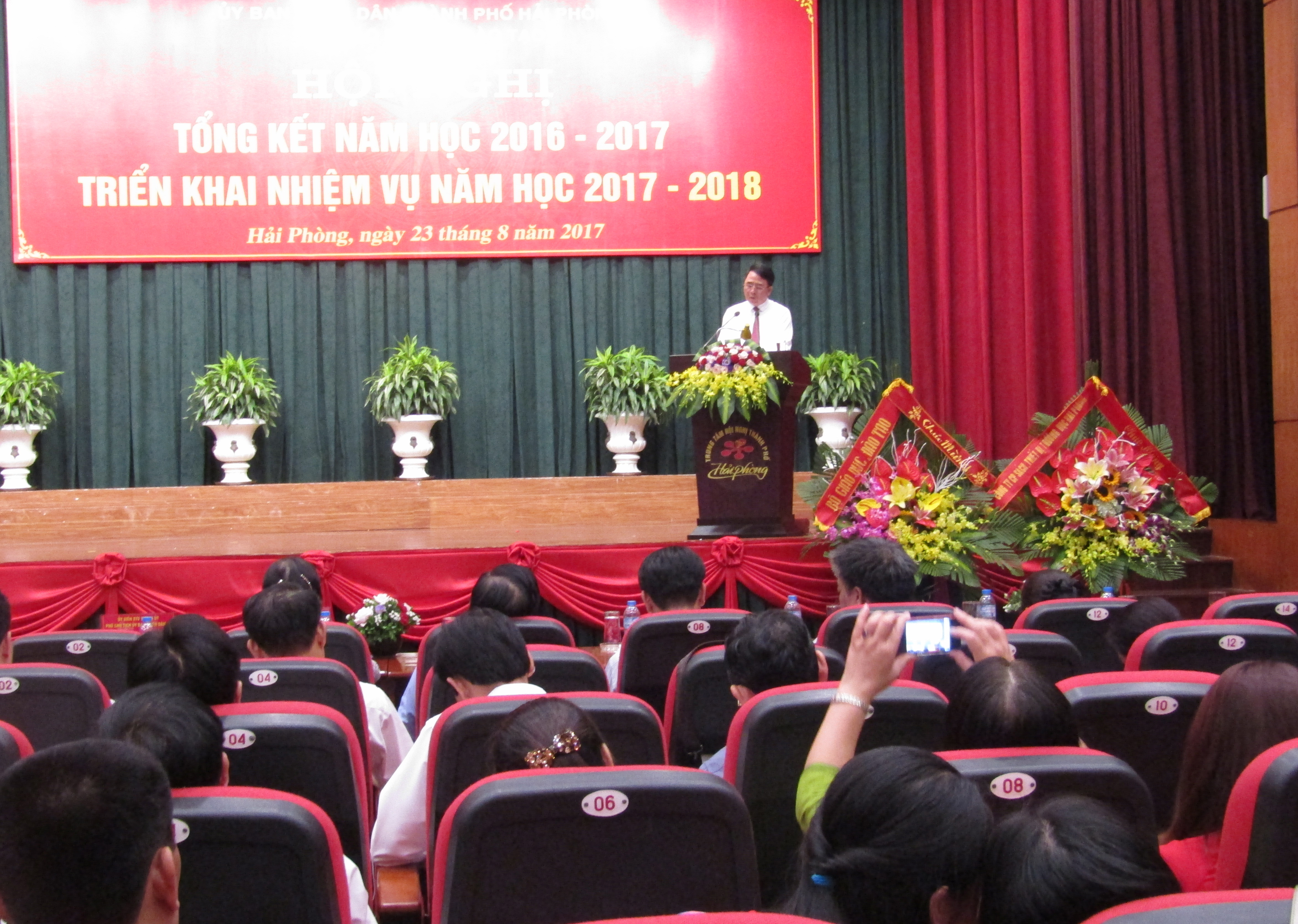 Hội nghị triển khai nhiệm vụ năm học 2017-2018