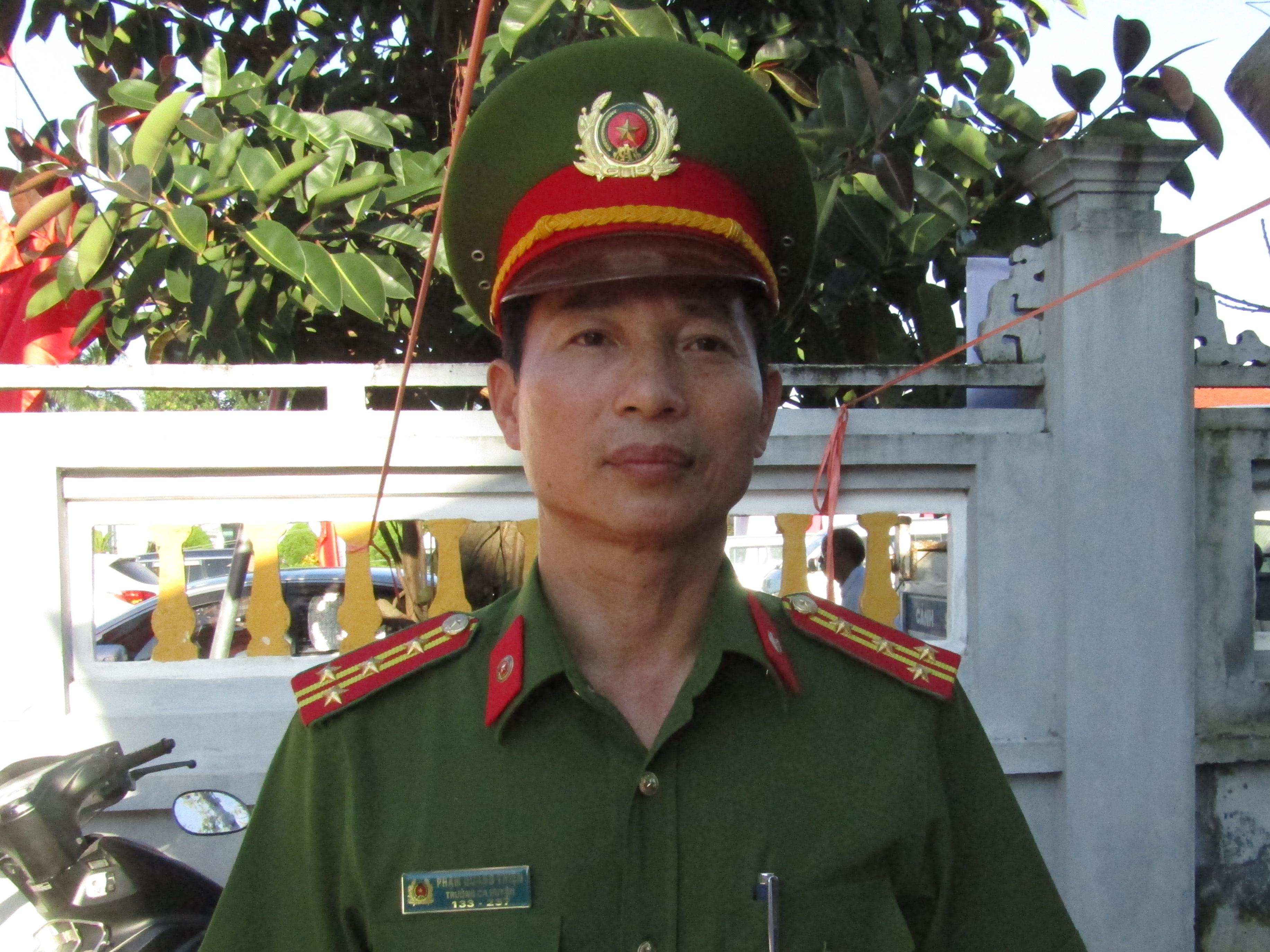 Đại tá Phạm Quang Thiện, Trưởng CA huyện Vĩnh Bảo