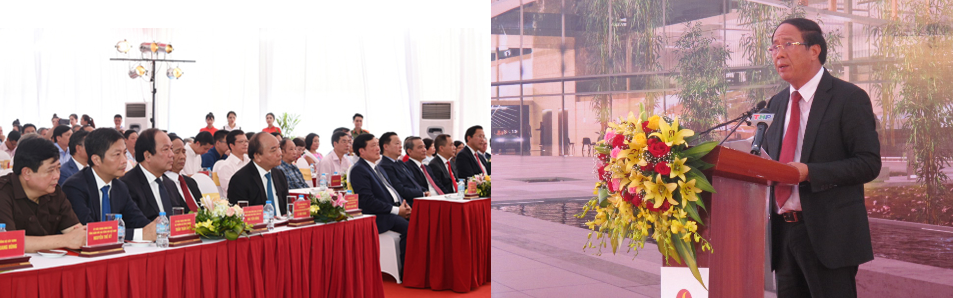 Lễ khởi công có sự hiện diện của nhiều lãnh đạo trung ương và thành phố Hải Phòng