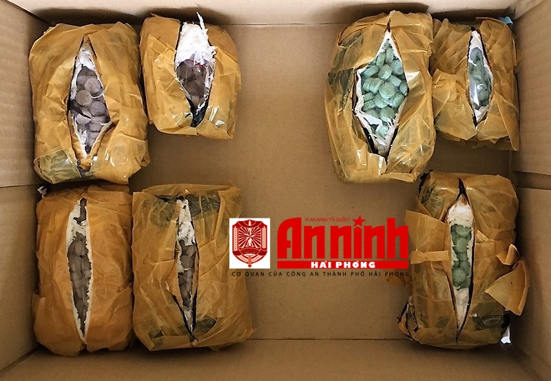 Số ma túy giấu trong 5 quả bưởi da xanh thu giữ của Nguyễn Bảo Việt và Nguyễn Ngọc Ánh