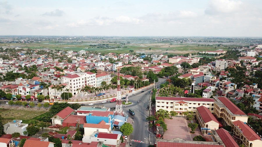 Huyện Tiên Lãng ngày càng phát triển theo hướng đô thị văn minh