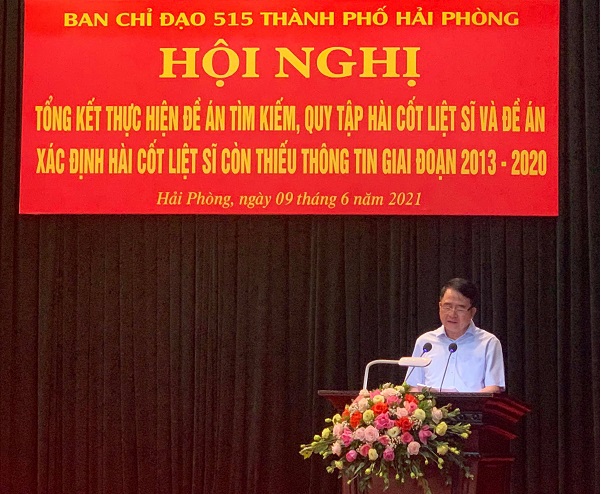 Phó chủ tịch UBND thành phố Lê Khắc Nam phát biểu kết luận hội nghị