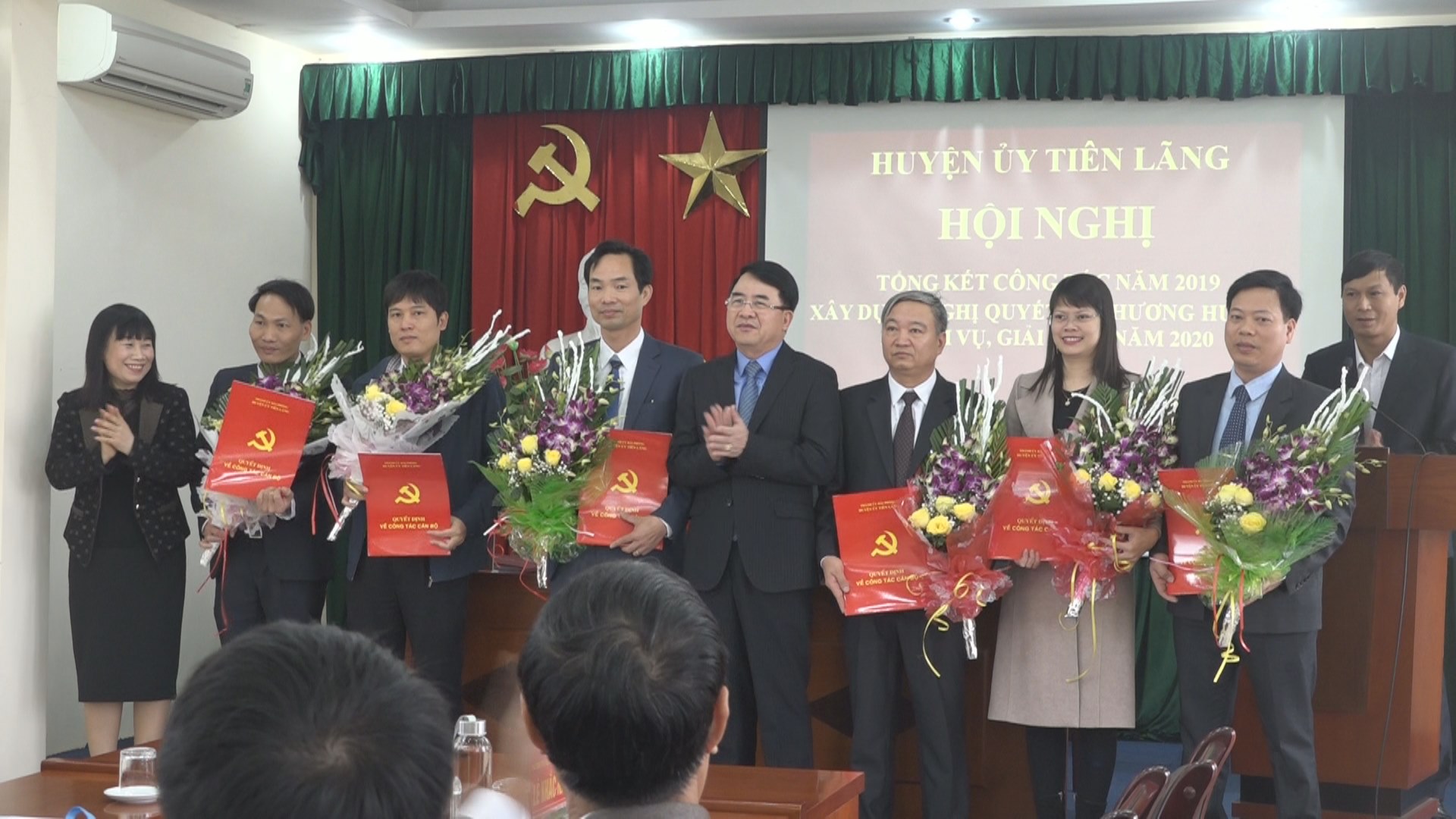 6 đồng chí được bổ sung tham gia Ban chấp hành Đảng bộ huyện Tiên Lãng, nhiệm kỳ 2016-2021
