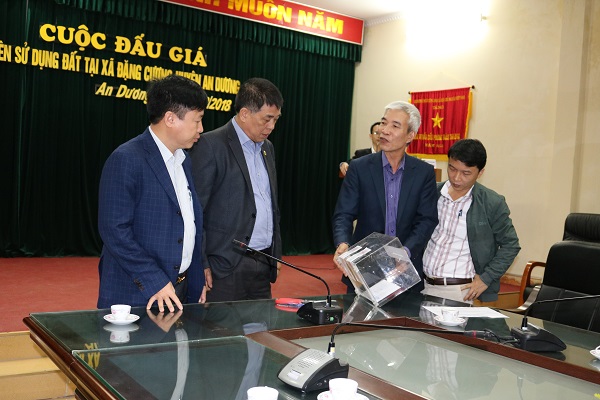 Năm 2018, huyện An Dương thu trên 83 tỷ đồng tiền đấu giá đất