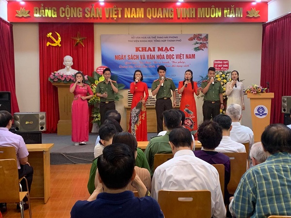 Quang cảnh Lễ Khai mạc Ngày sách và văn hóa đọc Việt Nam