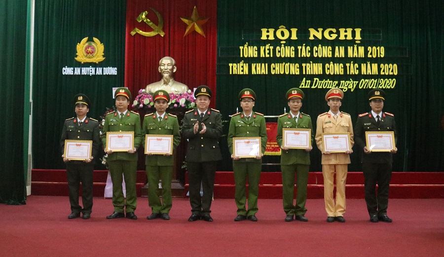 Kết quả hoạt động nổi bật năm 2019 có sự đóng góp chung của Cán bộ chiến sĩ CAH An Dương đóng góp vào 