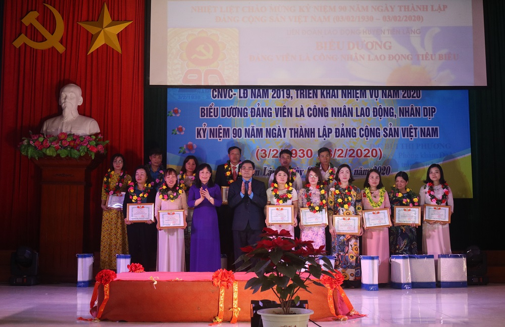 Năm 2019, LĐLĐ huyện Tiên Lãng tổ chức nhiều hoạt động thiết thực hướng tới người lao động