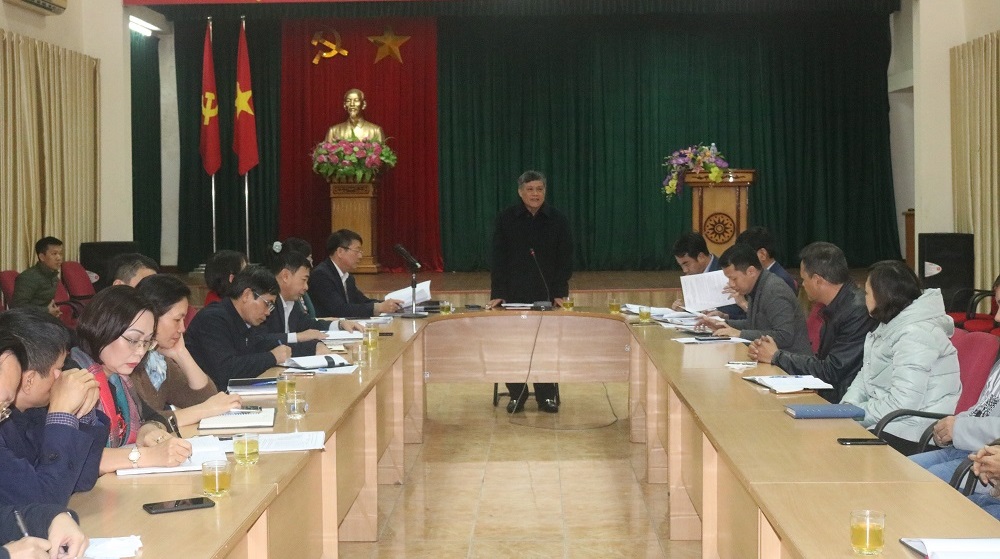 Phó Chủ tịch Thường trực UBND TP Nguyễn Xuân Bình đề nghị Sở Xây dựng tăng cường công tác quản lý trật tự xây dựng trên địa bàn  