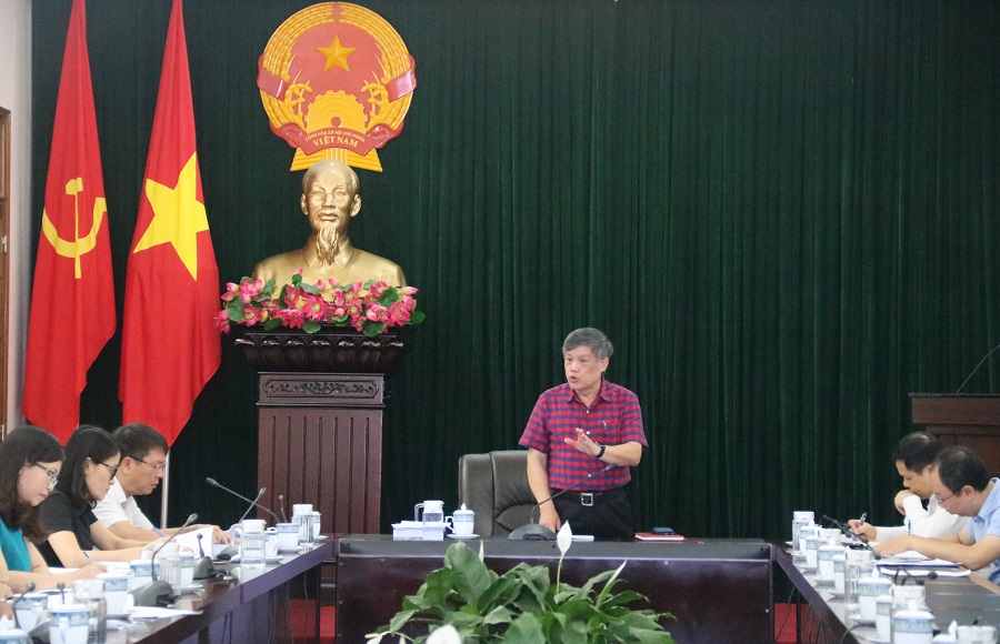 Đồng chí Nguyễn Xuân Bình- Phó Chủ tịch Thường trực UBND TP kết luận tại cuộc họp
