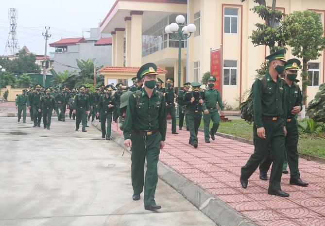 Điều động 70 cán bộ, chiến sỹ Biên phòng lên đường chi viện công tác phòng, chống dịch Covid-19 cho biên giới Tây Nam.