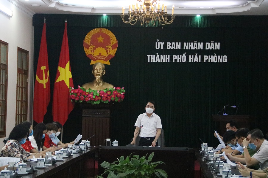 Đồng chí Lê Khắc Nam- Phó Chủ tịch UBND TP kết luận tại buổi làm việc