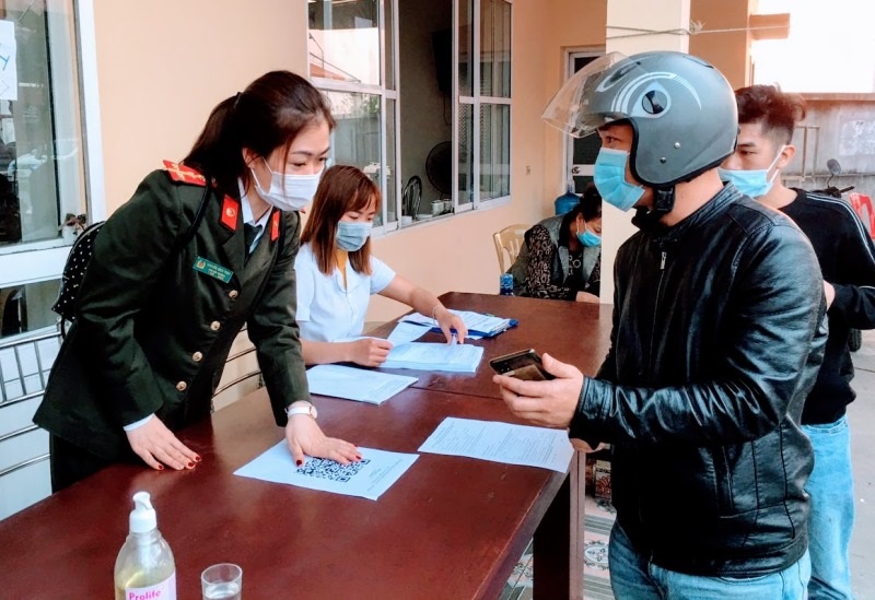 Người từ tỉnh Hải Dương đến thành phố Hải Phòng chỉ thực hiện khai báo y tế và tự theo dõi sức khỏe