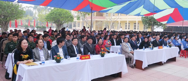Các đại biểu tham dự buổi Lễ