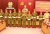 Khối Cảnh sát Nhân dân: Phát huy hiệu quả các công trình, phần việc phục vụ Nhân dân