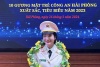 Nữ đại úy công an cấp xã hai lần được vinh danh là gương mặt trẻ Công an Hải Phòng xuất sắc, tiêu biểu