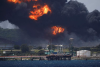 Vụ cháy kho dầu ở Cuba: Bồn chứa thứ 4 có nguy cơ bắt lửa