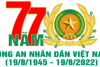 Công an nhân dân Việt Nam - 77 năm xây dựng, chiến đấu và trưởng thành