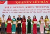 Quận ủy Lê Chân:  Biểu dương các điển hình tiến tiến trong học tập và làm theo tư tưởng, đạo đức, phong cách Hồ Chí Minh năm 2022