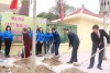 Đồng chí Phó bí thư Thường trực Thành ủy Đỗ Mạnh Hiến dự Lễ phát động Tết trồng cây “Đời đời nhớ ơn Bác Hồ” tại xã An Hồng (An Dương)