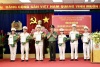 136 cán bộ, chiến sĩ Công an quận Ngô Quyền được thăng cấp bậc hàm, nâng bậc lương năm 2023