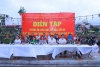 Phường Hạ Lý tổ chức diễn tập phương án chữa cháy Tổ liên gia PCCC phố ẩm thực Thế Lữ