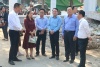 Phó Chủ tịch UBND thành phố Lê Khắc Nam kiểm tra thực địa các công trình xây mới, nâng cấp Trạm y tế trên địa bàn thành phố