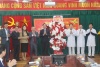 Đồng chí Phạm Văn Lập, Chủ tịch HĐND thành phố đi thăm, chúc mừng các tập thể, cá nhân ngành Y tế nhân Ngày thầy thuốc Việt Nam 27-2