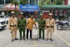 Đội CSGT-TT Công an quận Hồng Bàng kịp thời bắt giữ đối tượng tàng trữ trái phép ma túy   