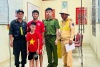 Công an phường Hòa Nghĩa (quận Dương Kinh): Kịp thời giúp đỡ cháu bé 10 tuổi đi lạc trên cao tốc Hà Nội - Hải Phòng