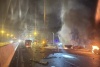 Tai nạn gây cháy xe bồn trên cao tốc Hà Nội-Hải Phòng