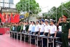 Phó chủ tịch UBND thành phố Hoàng Minh Cường và lãnh đạo CATP kiểm tra công tác hợp luyện diễu binh, diễu hành chào mừng kỷ niệm 70 năm giải phóng Hải Phòng – thành phố Anh hùng
