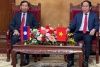 Thắt chặt hơn nữa mối quan hệ hợp tác giữa Hải Phòng và tỉnh Viêng-chăn (Lào)