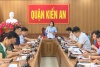Quận Kiến An: Tập trung cao rà soát, phân loại hồ sơ tài liệu lưu trữ chuẩn bị việc tổ chức lại đơn vị hành chính