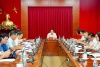 Tăng cường phòng, chống tham nhũng, lãng phí, tiêu cực gắn với hoàn thành sắp xếp, tinh gọn tổ chức bộ máy hệ thống chính trị và đại hội Đảng các cấp 