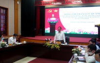 Bí thư Thành ủy Trần Lưu Quang làm việc với Ban chấp hành Đảng bộ huyện Vĩnh Bảo