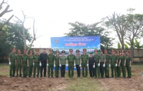 Các tổ chức đoàn thể Phòng Cảnh sát Cơ động – CATP: Hưởng ứng chương trình trồng 1 tỷ cây xanh “Vì một Việt Nam xanh”