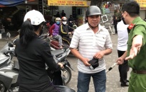 Công an phường Thành Tô, quận Hải An: Một ngày xử phạt 13 trường hợp không đeo khẩu trang nơi công cộng