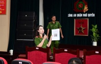 Công an quận Ngô Quyền:  Tuyên truyền PCCC, CNCH; phổ biến nội dung Nghị quyết của Hội đồng thẩm phán Tòa án nhân dân tối cao đối với các cơ sở trọng điểm về PCCC 