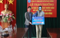 Công ty TNHH MTV Xổ số Hải Phòng: Trao thưởng 1,08 tỷ đồng cho khách hàng trúng giải Đặc biệt XSKT miền Bắc ngày 30/12/2023