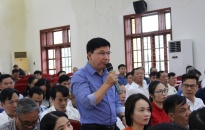 Cử tri huyện An Lão nêu nhiều kiến nghị với đại biểu Quốc hội