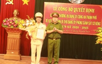 Đại tá Hoàng Văn Nam giữ chức Bí thư Đảng ủy Phòng Cảnh sát cơ động