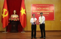 Điều động, bổ nhiệm ông Hoàng Xuân Minh- Chủ tịch UBND quận Đồ Sơn làm Phó Giám đốc Sở Tài chính   