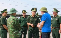 Đoàn công tác của Bộ Tư lệnh Bộ đội Biên phòng kiểm tra công tác phòng chống bão số 3 tại thành phố Hải Phòng