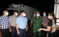Đồng chí Nguyễn Đức Thọ- Phó Chủ tịch UBND TP kiểm tra công tác phòng chống dịch trên địa bàn thành phố 