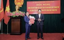 Đồng chí Trần Văn Thiện giữ chức vụ Trưởng Ban Tiếp công dân thành phố