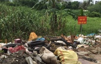 Đóng cửa 33 bãi rác tạm không đảm bảo về môi trường