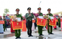 Hội thi nghiệp vụ chữa cháy và CNCH năm 2020: Đội tuyển đội Chữa cháy và cứu nạn, cứu hộ khu vực Kiến An đoạt giải nhất toàn đoàn